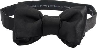 Tom Ford Accessoires, Heren, Zwart, ONE Size, Satijn, Satin Strikdas