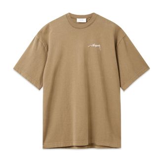 Axel Arigato T-Shirts, male, Brown, M, Honor Washed T-Shirt