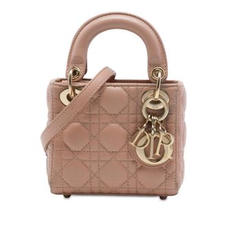 Dior Pre-owned Dior Micro Lambskin Cannage Lady Dior Ladies LF4MI7AXK3HQ6FUY