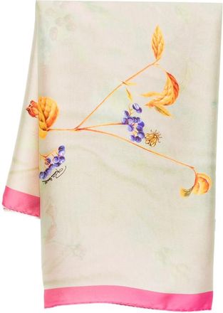 Roberto Cavalli Floral Scarf