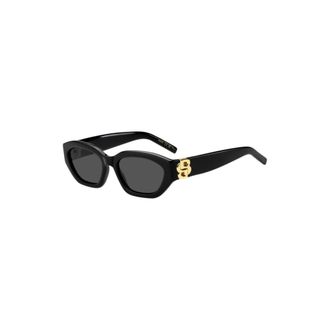 BOSS Black-acetate sunglasses with Double B monogram