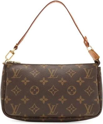 Louis Vuitton Pre-owned Monogram Pouch - - Pre-owned - Donna - Marrone - ONE SIZE