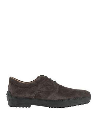 ローファー・オックスフォード TODS Women Laced up Shoes XXW22L00010RE0S001 P25 BROWN TODS BROWN LEATHER DRIVERS CASUAL LACE UP BICYCLE TOE