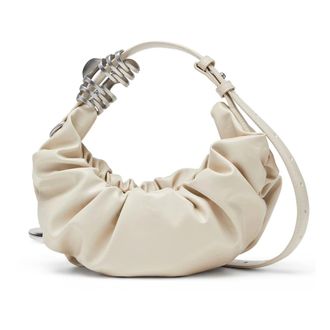 Diesel Borsa Hobo Piccola Grab-D - - Bags - Donna - Bianco - ONE SIZE