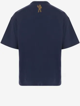 Billionaire Boys Club Logo-Embroidered Crest T-Shirt - Navy