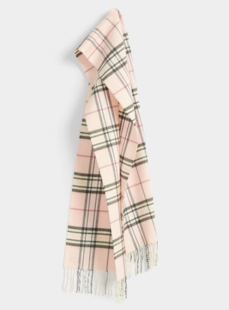 Simons Womens Sophisticated check scarf