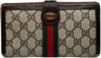 Gucci Pre-owned Ophidia Vintage Portemonnee - Dames - Vintage Accessoires - Veelkleurig - ONE Size - Leer - Vintage