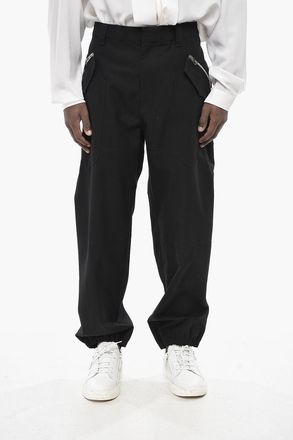 Loewe Pantaloni Cargo Con Zip Alle Caviglie Loewe