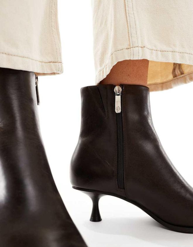 Aldo Stivali Elasticizzati Marroni Aldo Emmalie Stivaletti Marroni