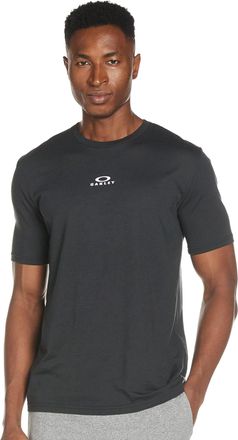 Oakley Mens BARK New SS Shirt, Blackout, XXL