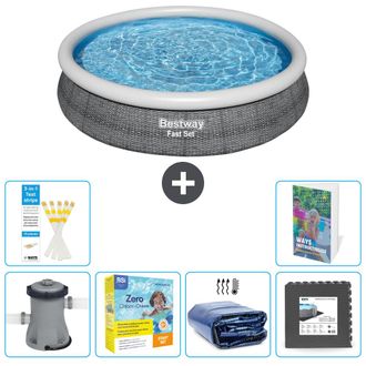 Bestway Piscina Bestway Fast Set Redonda - 366x76 Cm - 7-piezas S285