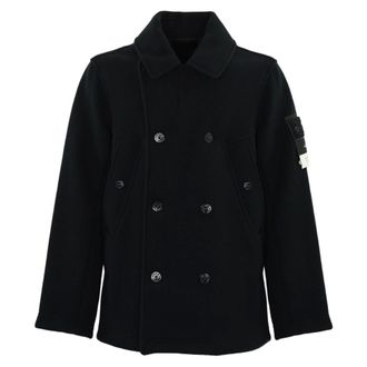 Stone Island Uomo, Cappotti, Blu, M, new