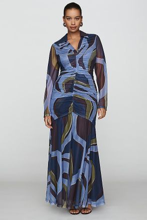 Hutch Gael Mesh Maxi Dress