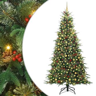 vidaXL &Aacute;rbol De Navidad Artificial Con Ramas Articuladas Verde 240 Cm Vidaxl