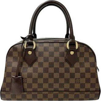 Louis Vuitton Pre-owned Handbags, female, Brown, Size: ONE SIZE Pre-owned Canvas Handbag