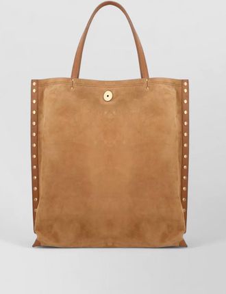 Zanellato medium tote bag dual handle studs