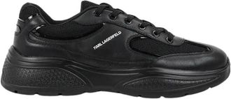 Karl Lagerfeld Vesta Sneakers - Heren - Sneakers - Zwart - 40 EU - Leer - Schoenen