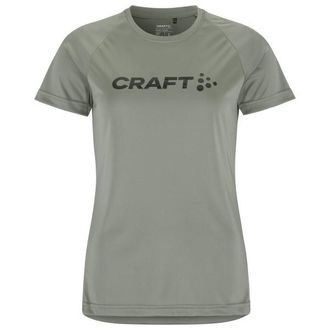 Craft Core Unify Logo Tee Funktionsshirt f&uuml;r Damen | grau