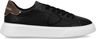 Philippe Model Temple Tennis - Heren - Sneakers - Zwart - 43 EU - Katoen - Schoenen