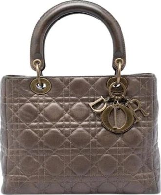 Dior Pre-owned Lady Dior - - Pre-owned - Donna - Marrone - ONE SIZE