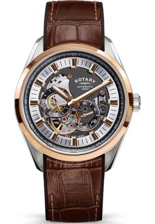 Rotary RGS10008-74 Mens Seamatic Eclipse Watch - Silver - One Size