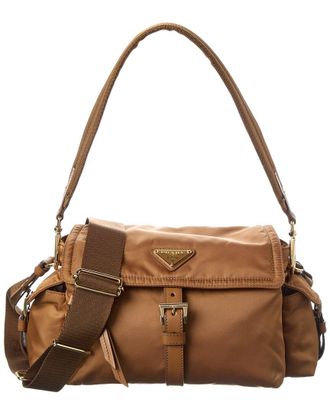 Prada Explore Medium Re-Nylon & Leather Shoulder Bag