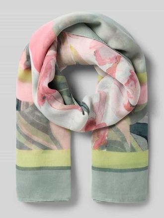 Betty Barclay Schal mit floralem Allover-Print in Rose, Gr&ouml;&szlig;e 1