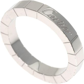 Cartier Lanieres White Gold (18K) Band Ring (Pre-Owned)