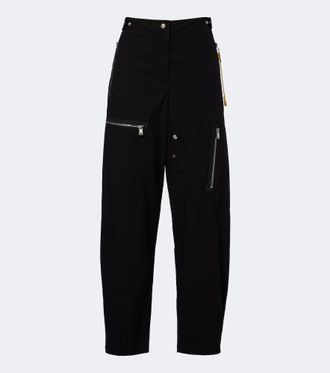 Fendi Pantaloni cargo in cotone