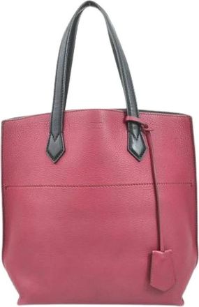 Fendi Pre-owned Leren Tote Bag - Dames - Vintage Shopper - Roze - ONE Size - Leer - Vintage