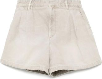 JNBY Shorts denim a gamba ampia - Grigio