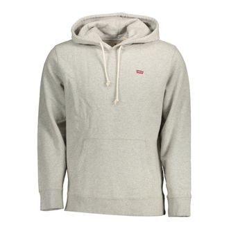 Levi's Hoodies, male, Gray, Size: 2XL Long Sleeve Sweatshirt