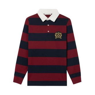 Brooks Brothers Polo de Rugby con Logo Bordado - Tops - Mujer - Multicolor - XS