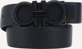 Ferragamo Gancini leather Belt Male 105
