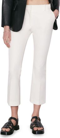 Frame Denim Le Crop Mini Bootcut Trousers in Blanc at Nordstrom Rack, Size 0