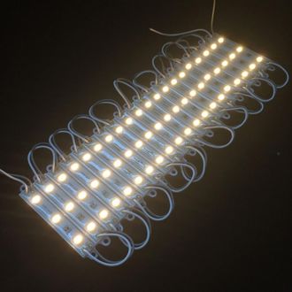 Trade Shop Trade Shop Traesio - Trade Shop - M&oacute;dulo 20 Piezas 3 Led Smd 5050 5630 Fred Caldo Blu Rosso Verde Rgb Ip65 - Smd 5050