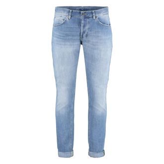 Dondup Skinny Jeans with Metal Details - male - Dondup - Skinny Fit Jeans - Blue - W35 - Jeans