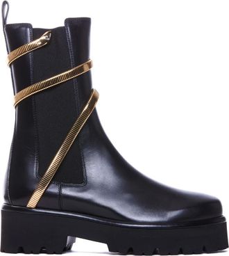 Rene Caovilla Dames, Schoenen, Zwart, Maat: 40 EU Leer