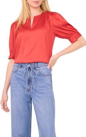 1.State Illusion Yoke Blouse in Spiced Apple at Nordstrom Rack, Size X-Large