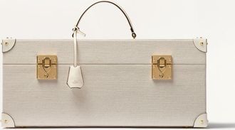 Valentino Garavani Astuccio Per 7 Profumi 100 Ml Valentino Garavani In Canvas, Pelle Di Vitello E Borchie In Metallo Donna NATURALE/AVORIO UNI