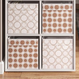 Vicco Separador De Ambientes, Blanco, 72 X 107.8 Cm Con 4 Cajas Plegables Opc.1