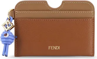 Fendi Card Case FF Diamonds - female - Fendi - Wallets & Cardholders - Multicolor - ONE SIZE - Accessories