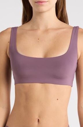 Florence By Mills Soft Flex Square Neck Bralette in Black Plum at Nordstrom Rack, Size Xx-Small