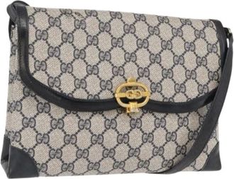 Gucci Pre-owned Cross Body Bags, female, Blue, Size: ONE SIZE Pre-owned Plastic Cross Body Bag