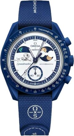 Swatch xSwatch Mission To Earthphase Moonshine Gold 42mm - Bianco