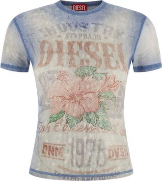 Diesel Light Blue T-Iana T-shirt