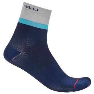 Castelli Tonal Logo 12 Sock Velosocken f&uuml;r Damen | blau