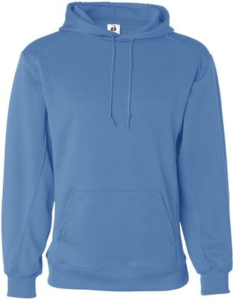 Badger Mens Performance Fleece Hooded Sweatshirt