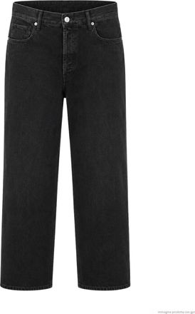 Nine In The Morning Washed Black Albert Loose-Fit Denim Jeans