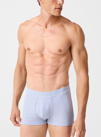 Le 31 Mens 3 ribbed stretch trunk Organic Cotton and recycled polyester